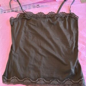 Urban Outfitters Brown Lace Camisole